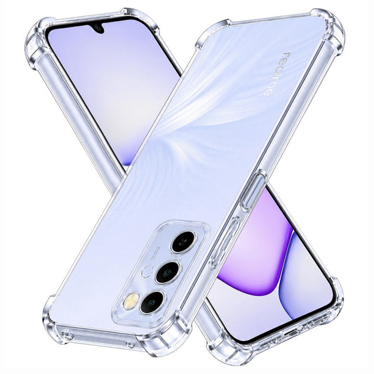 Θήκη για Realme C100 5G, Techsuit, Ανθεκτική σε Κρούσεις Διαφανής, Διάφανη