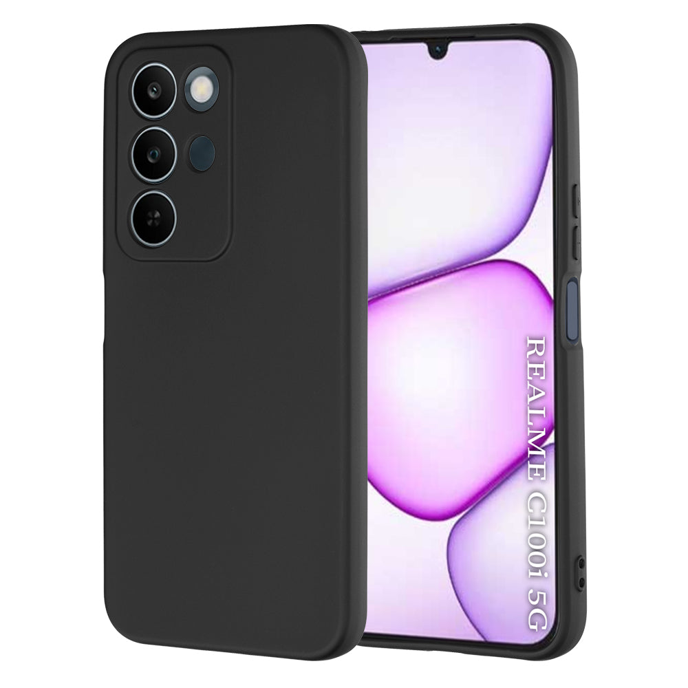 Θήκη για Realme C100 5G, Techsuit, SoftFlex, Μαύρη