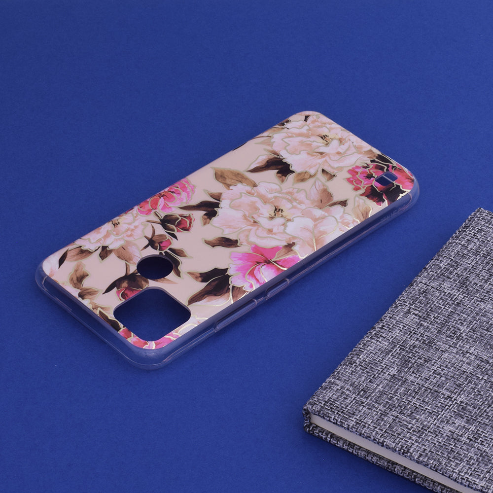 Θήκη για Realme C21Y / C25Y, Techsuit, Marble, Μπεζ