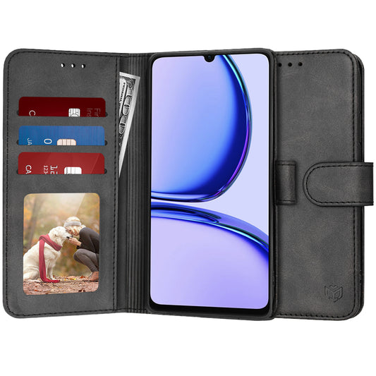 Θήκη για Realme C53, Techsuit, Diary Book, Μαύρη