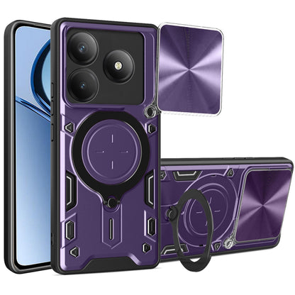 Θήκη για Realme C63 / C61, Techsuit, CamGuard Pro, Μωβ