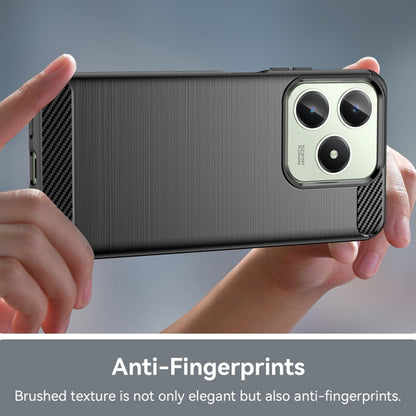 Θήκη για Realme C63 / C61, Techsuit, Carbon, Μαύρο