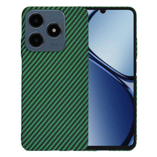 Θήκη για Realme C63 / C61, Techsuit, Carbonite FiberShell, Πράσινο