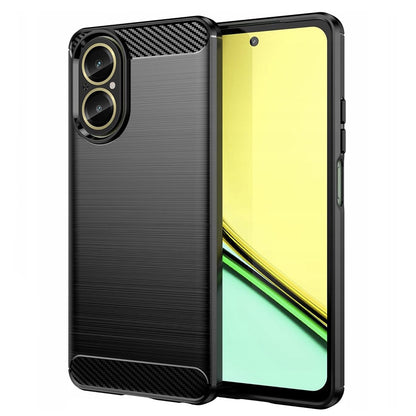 Case for Realme C67 4G, Techsuit, Carbon, Black