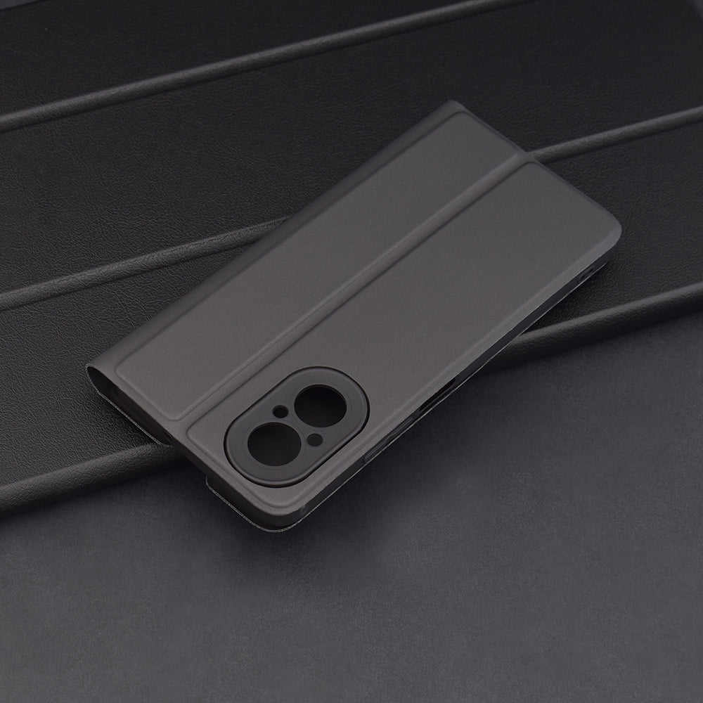 Θήκη για Realme C67 4G, Techsuit, Magskin Book, Μαύρη
