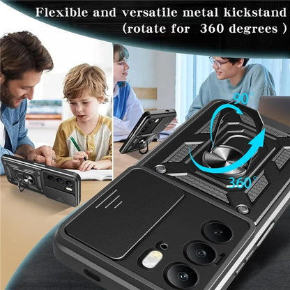 Case for Realme C75 5G / 14x, Techsuit, CamShield, Black