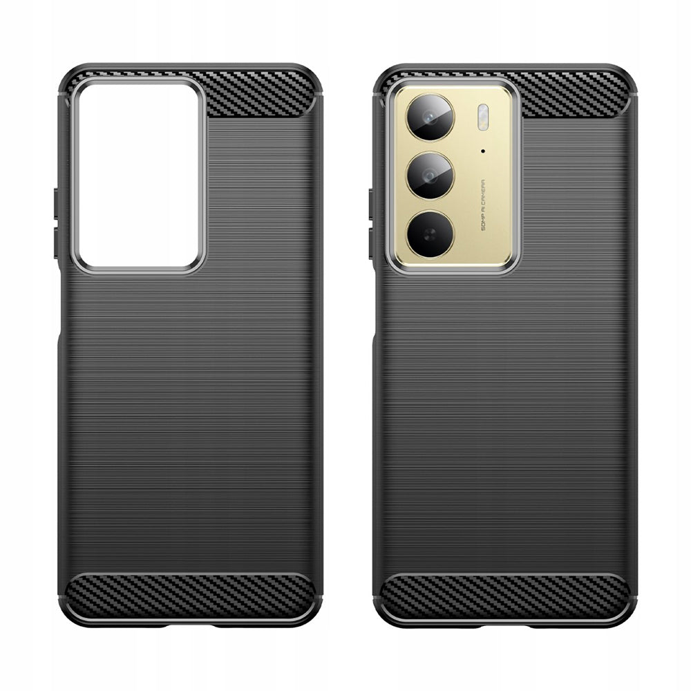 Case for Realme C75 5G / 14x, Techsuit, Carbon, Black
