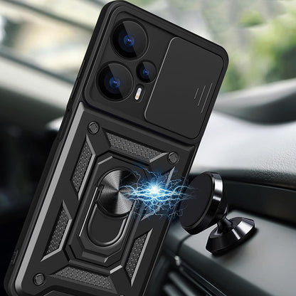 Case for Realme GT 6T / GT 6, Techsuit, CamShield, Black