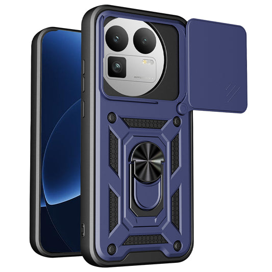 Θήκη για Realme GT 8 Pro, Techsuit, CamShield (Κυκλική Οπή Κάμερας), Μπλε