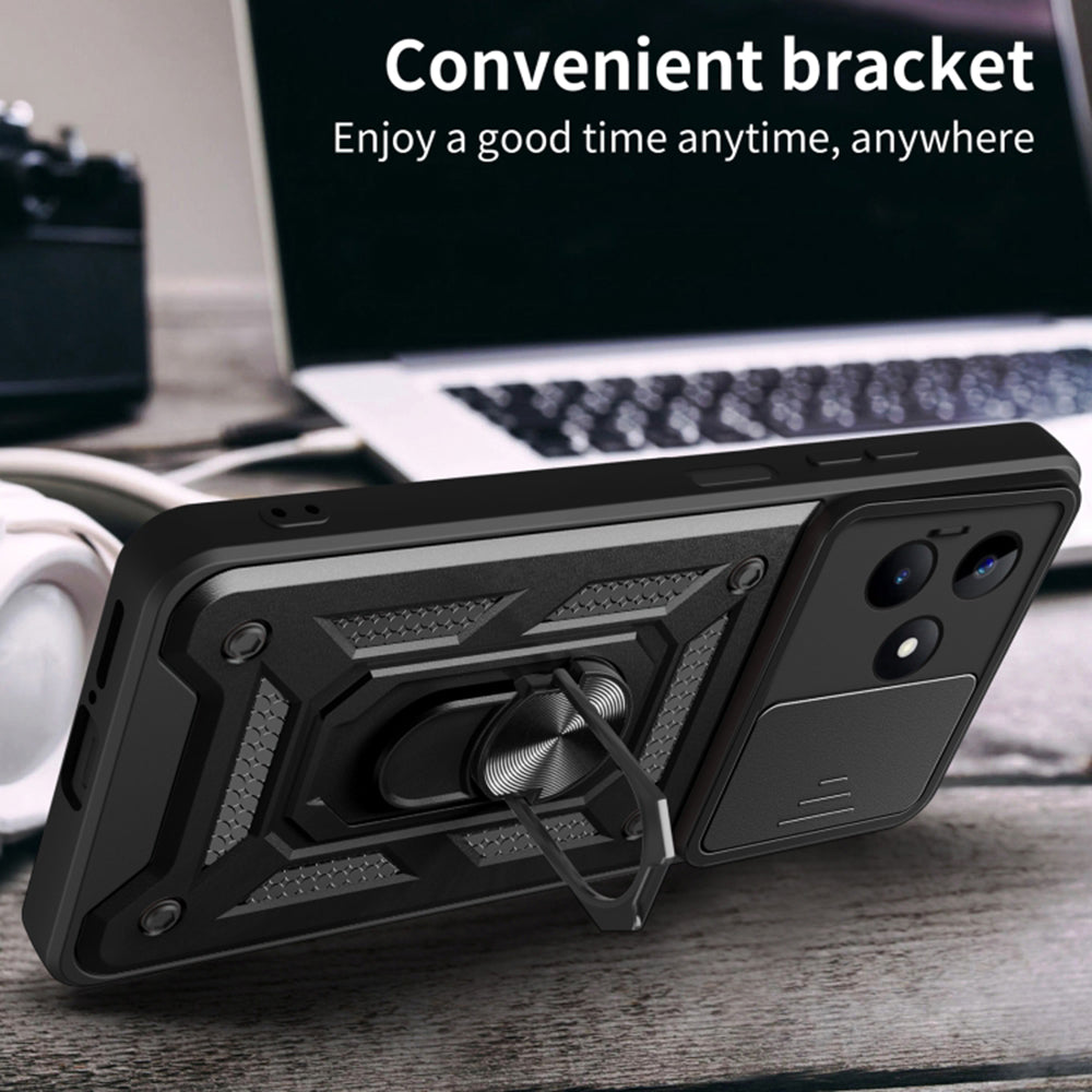 Case for Realme Note 50 / C51, Techsuit, CamShield, Black