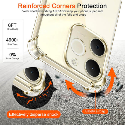 Θήκη για Realme Note 70T, Techsuit, Shockproof Clear, Διαφανής