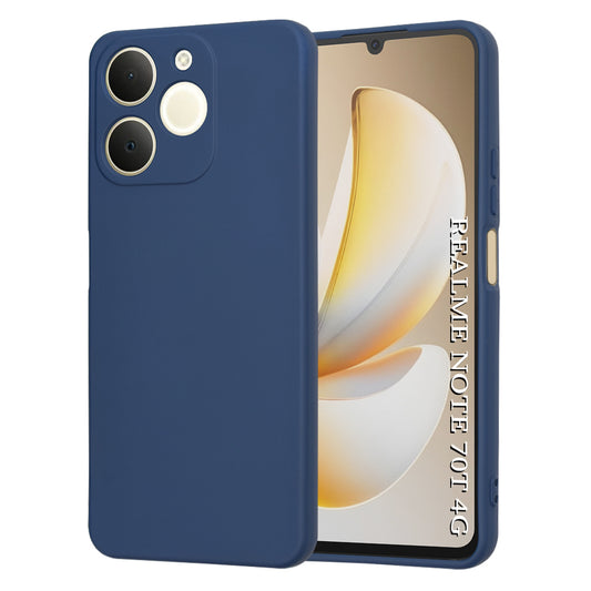 Θήκη για Realme Note 70T, Techsuit, SoftFlex, Μπλε Ναυτικό