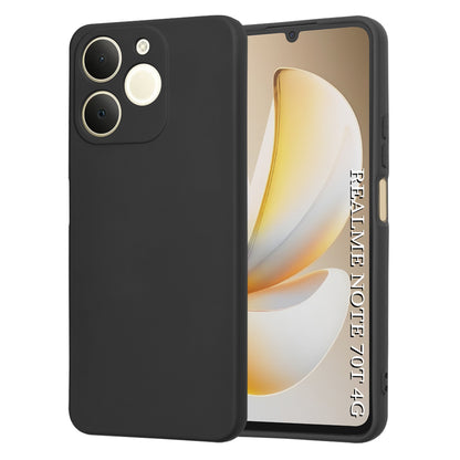 Θήκη για Realme Note 70T, Techsuit, SoftFlex, Μαύρη