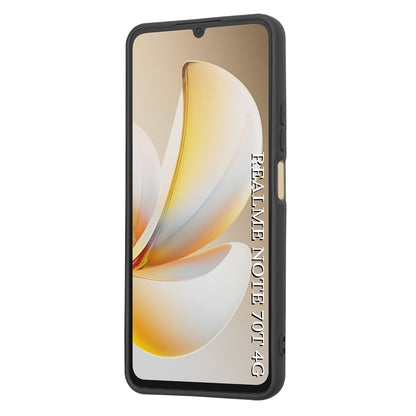 Θήκη για Realme Note 70T, Techsuit, SoftFlex, Μαύρη