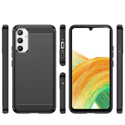 Case for Samsung Galaxy A34 A346, OEM, Carbon, Black