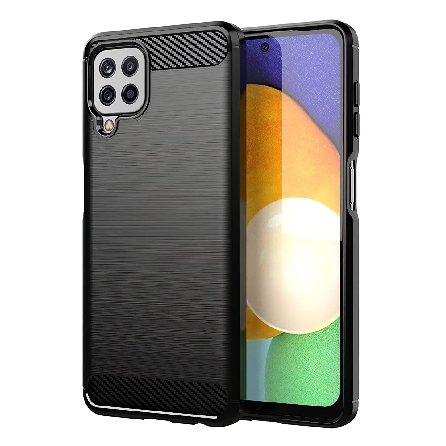 Θήκη για Samsung Galaxy A22 A225, OEM, Carbon, Μαύρη