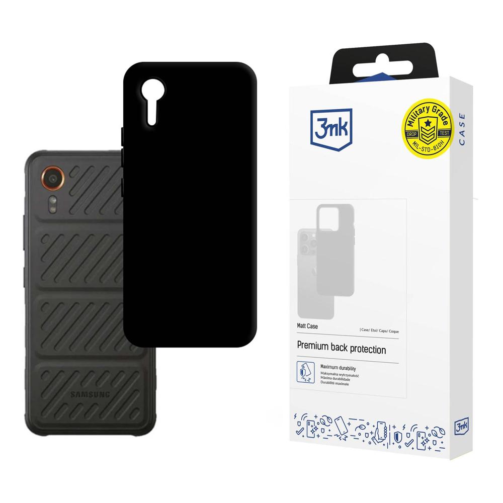 Θήκη για Samsung Galaxy Xcover7 G556, 3MK, Μαύρο Ματ