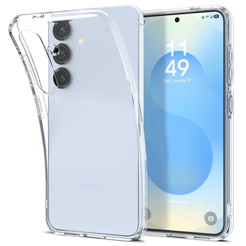 Case for Samsung Galaxy S25 S931, Spigen, Liquid Crystal, Transparent ACS08995
