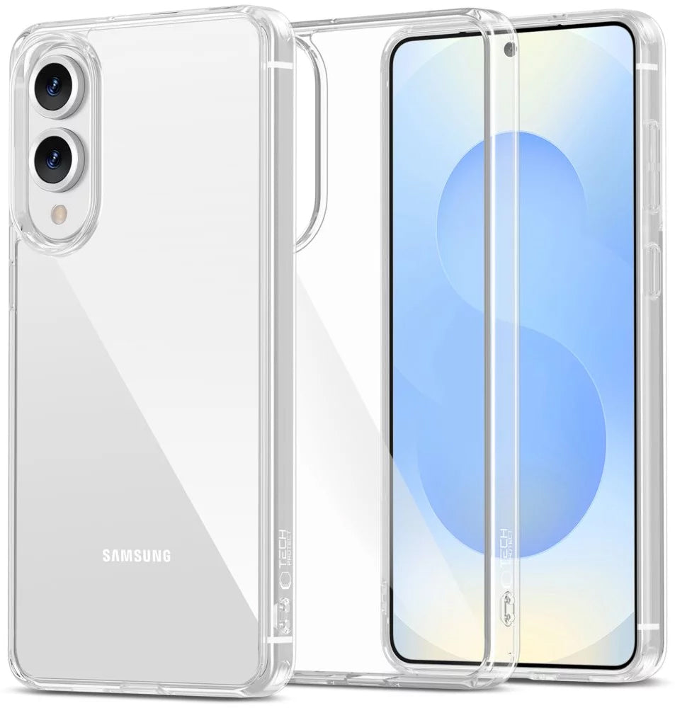 Θήκη για Samsung Galaxy S25 Edge S937, Tech-Protect, Flexair Hybrid, Διάφανη