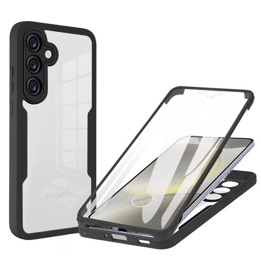 Θήκη για Samsung Galaxy S25 S931, Techsuit, ColorVerse 360, Μαύρο
