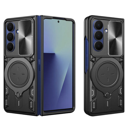 Θήκη για Samsung Galaxy Z Fold7 F966, Techsuit, CamGuard Pro, Μαύρο