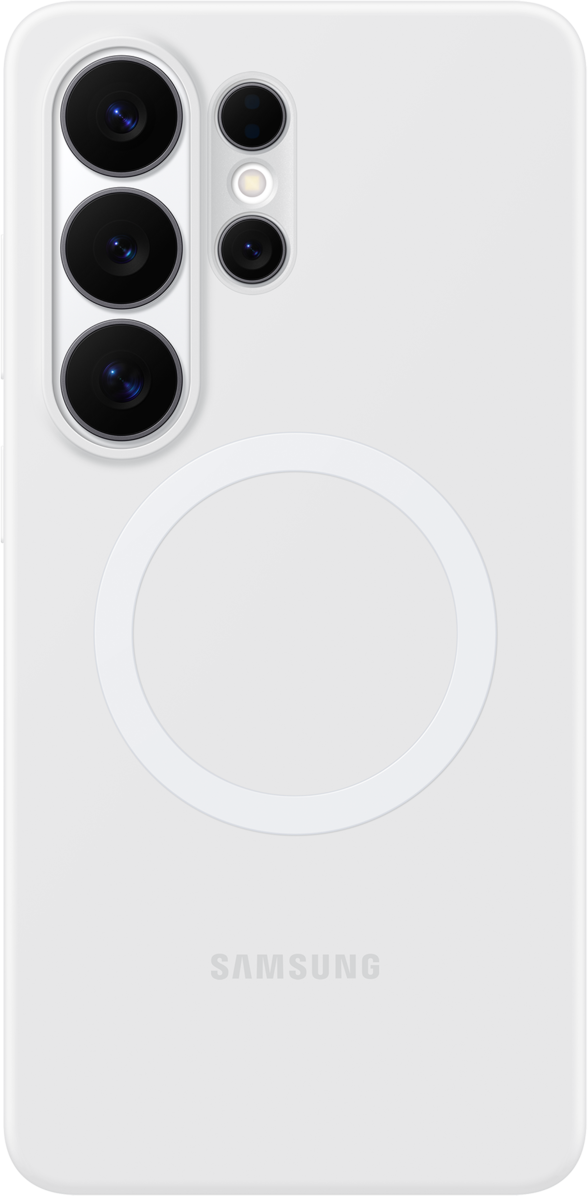 Θήκη για Samsung Galaxy S26 Ultra S948, Silicone Magnet Case, Λευκή EF-ES948CWEGWW