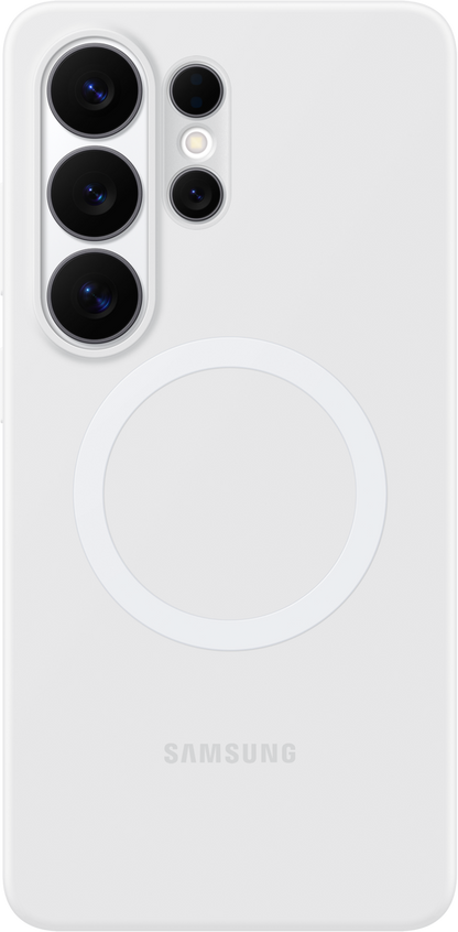 Θήκη για Samsung Galaxy S26 Ultra S948, Silicone Magnet Case, Λευκή EF-ES948CWEGWW