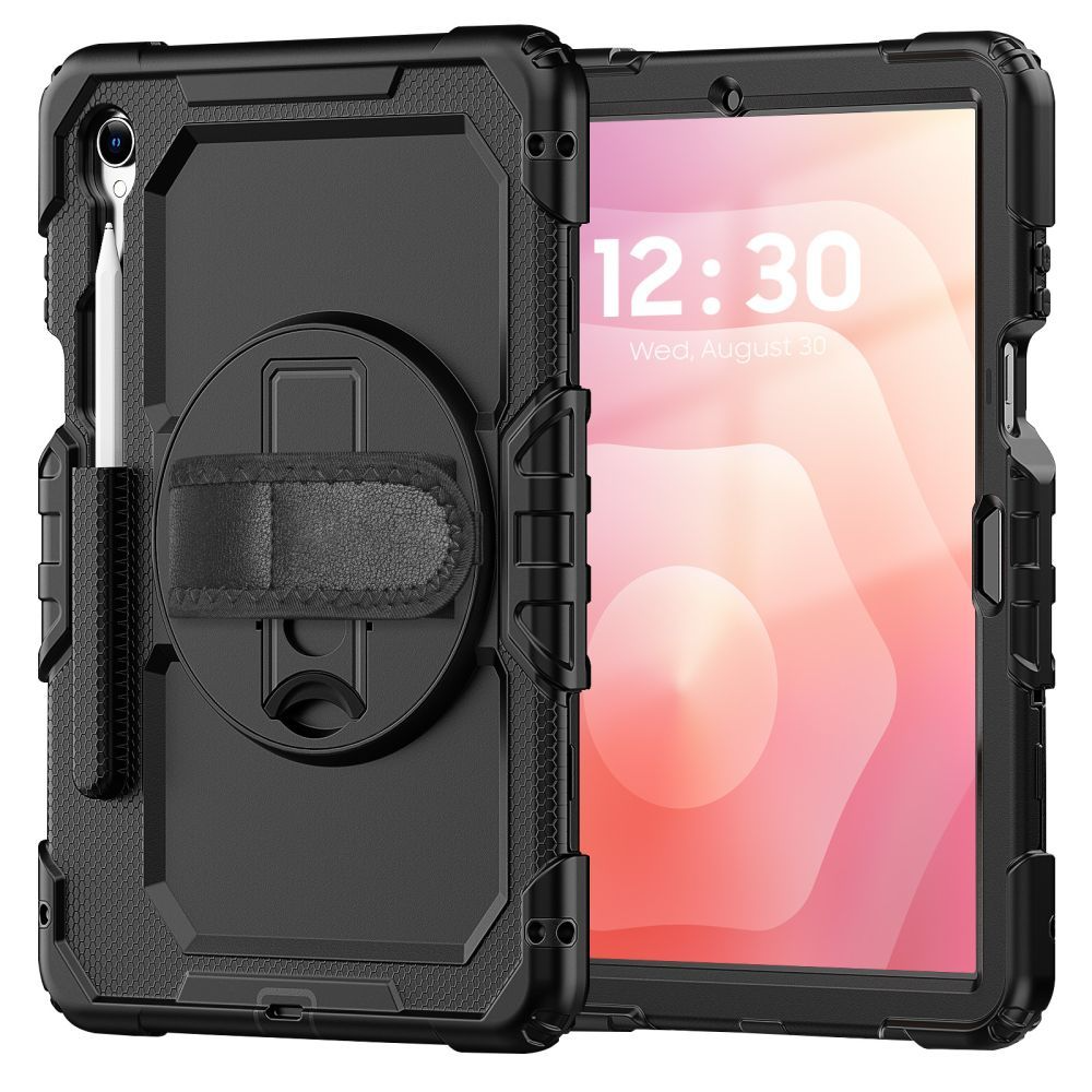 Θήκη για Samsung Galaxy Tab S11, Tech-Protect, Solid360, Μαύρη