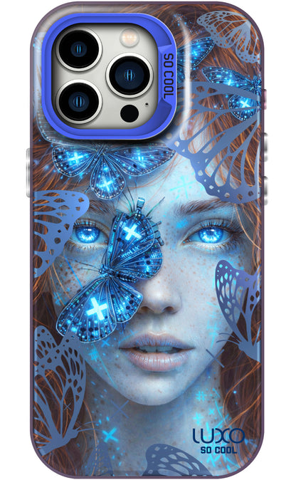 Case for Samsung Galaxy A13 A137 / A04s A047 / A13 A135 / A13 5G A136, LUXO So CooL, ArcadiA Butterfly Girl, Multicolor