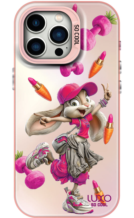 Θήκη για Samsung Galaxy A25 A256, LUXO So CooL, ArcadiA Rabbit, Πολύχρωμη