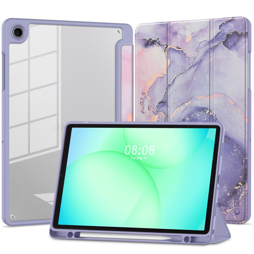 Case for Samsung Galaxy Tab A11+ / Tab A9+, Tech-Protect, SC PEN Hybrid, Violet