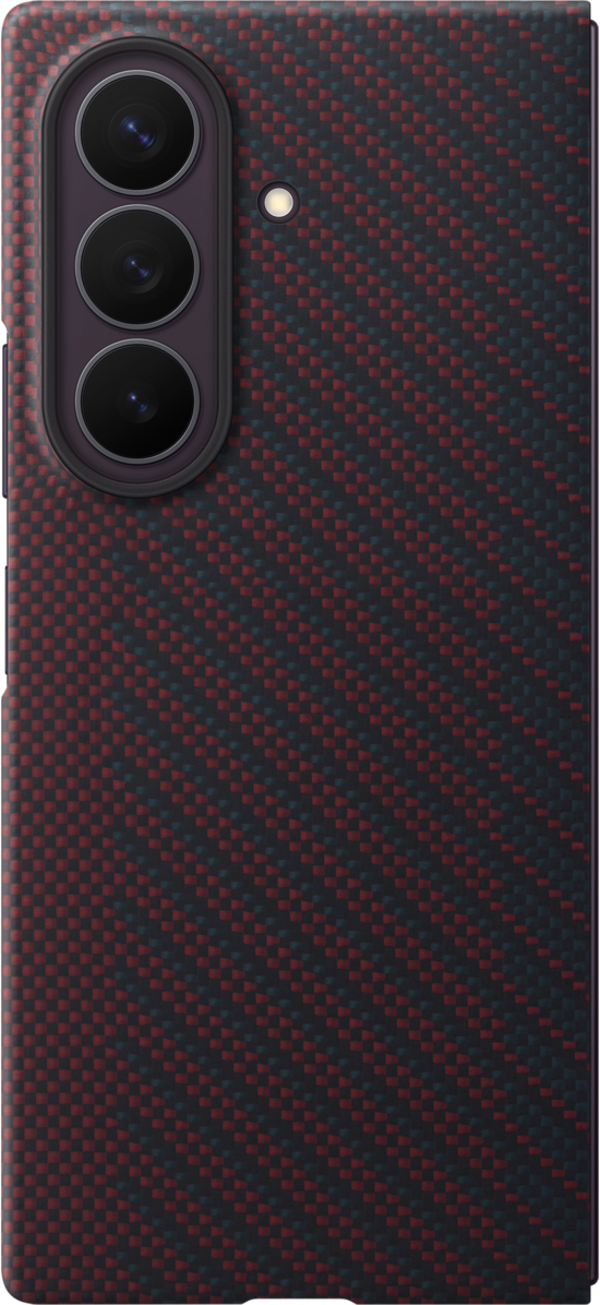 Θήκη για Samsung Galaxy Z Fold8 Ultra F976, Carbon Magnet Case, Κόκκινο EF-KF976SREGWW