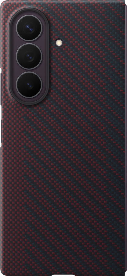 Θήκη για Samsung Galaxy Z Fold8 Ultra F976, Carbon Magnet Case, Κόκκινο EF-KF976SREGWW