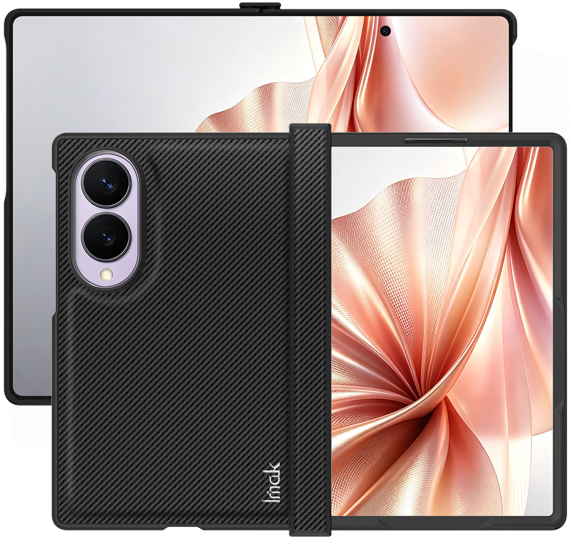 Θήκη για Samsung Galaxy Z Fold8 F971, Imak, Carbon, Μαύρο