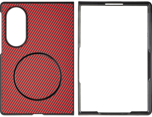 Θήκη για Samsung Galaxy Z Fold8 F971, OEM, Carbon, Κόκκινο