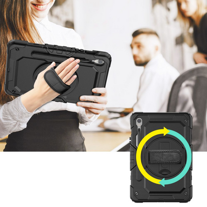 Θήκη για Samsung Galaxy Tab S10 Lite / Tab S10 FE / Tab S9 FE / Tab S9, Tech-Protect, Solid360, Μαύρη