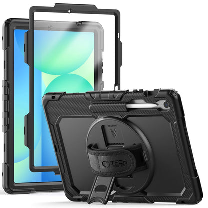Case for Samsung Galaxy Tab S10 FE+, Tech-Protect, Solid, Black