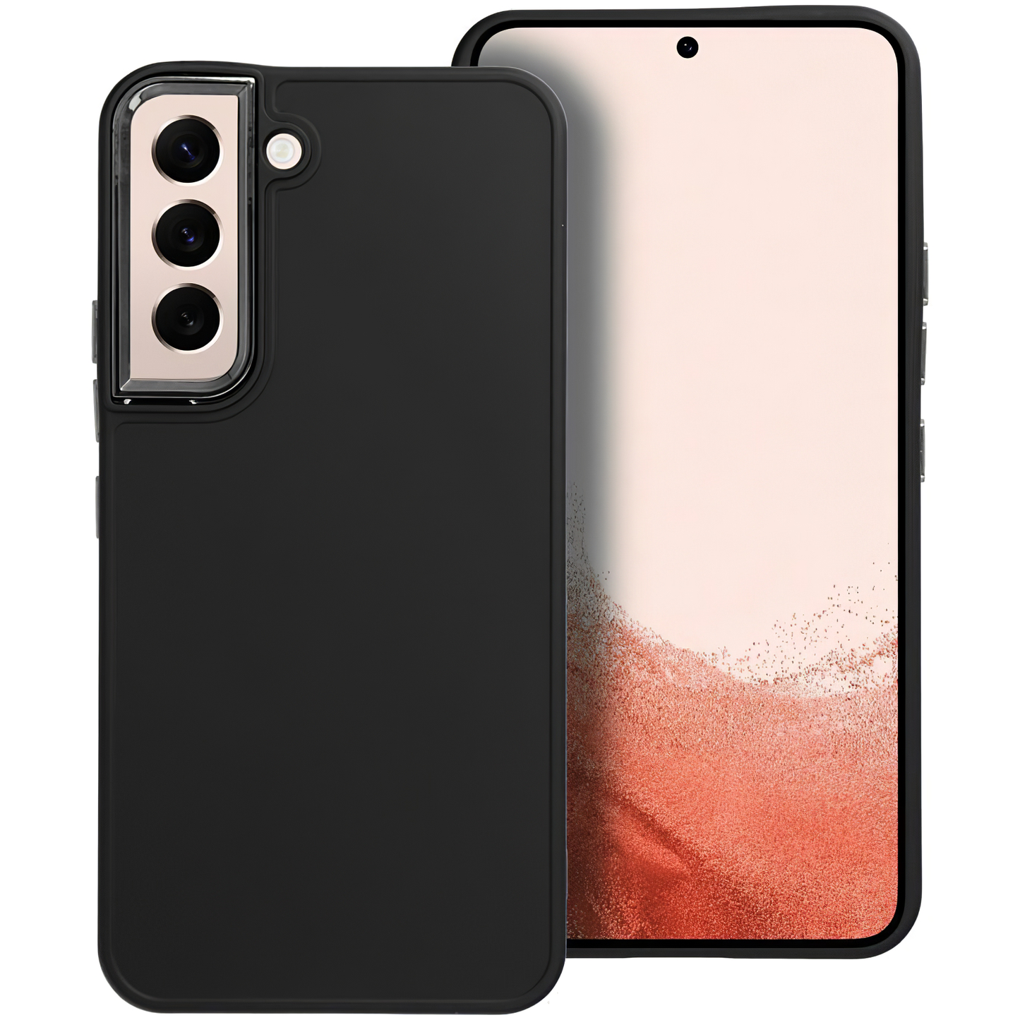 Θήκη για Samsung Galaxy S22 5G S901, OEM, Frame, Μαύρη