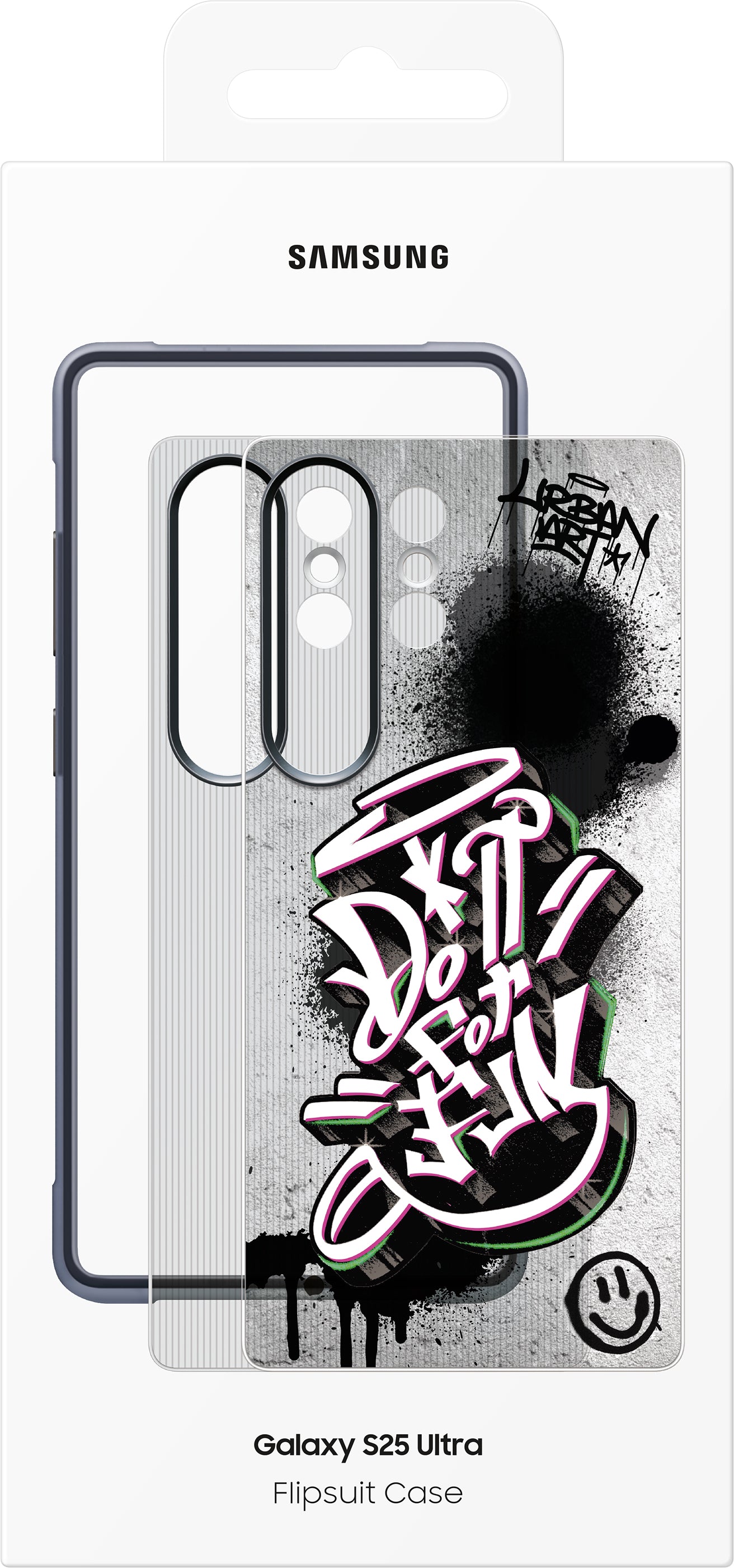 Θήκη για Samsung Galaxy S25 Ultra S938, FlipSuit Rugged Case, Μαύρη EF-JS938CBEGWW