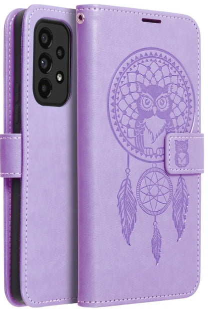 Case for Samsung Galaxy A52s 5G A528 / A52 5G A526 / A52 A525, OEM, MEZZO Dream Catcher, Purple