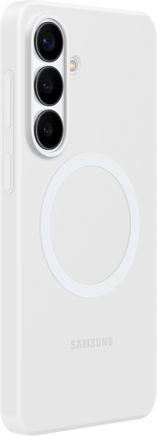 Θήκη για Samsung Galaxy S26 Plus S947, Silicone Magnet Case, Λευκή EF-ES947CWEGWW