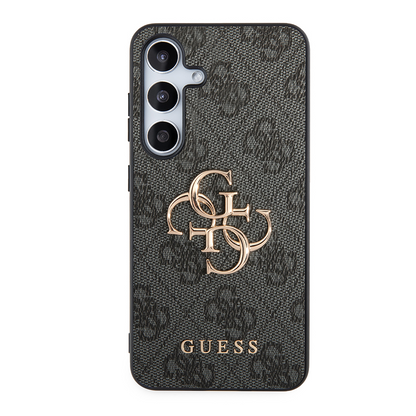 Θήκη για Samsung Galaxy S24+ S926, Guess, 4G Big Logo, Μαύρη, Επανασφραγισμένη