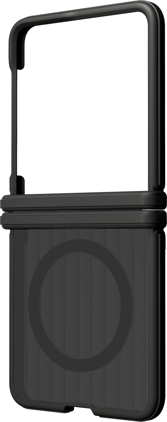 Case for Samsung Galaxy Z Flip8 F776, Hybrid Shield Magnet Case, Black GP-FPF776YCBBW