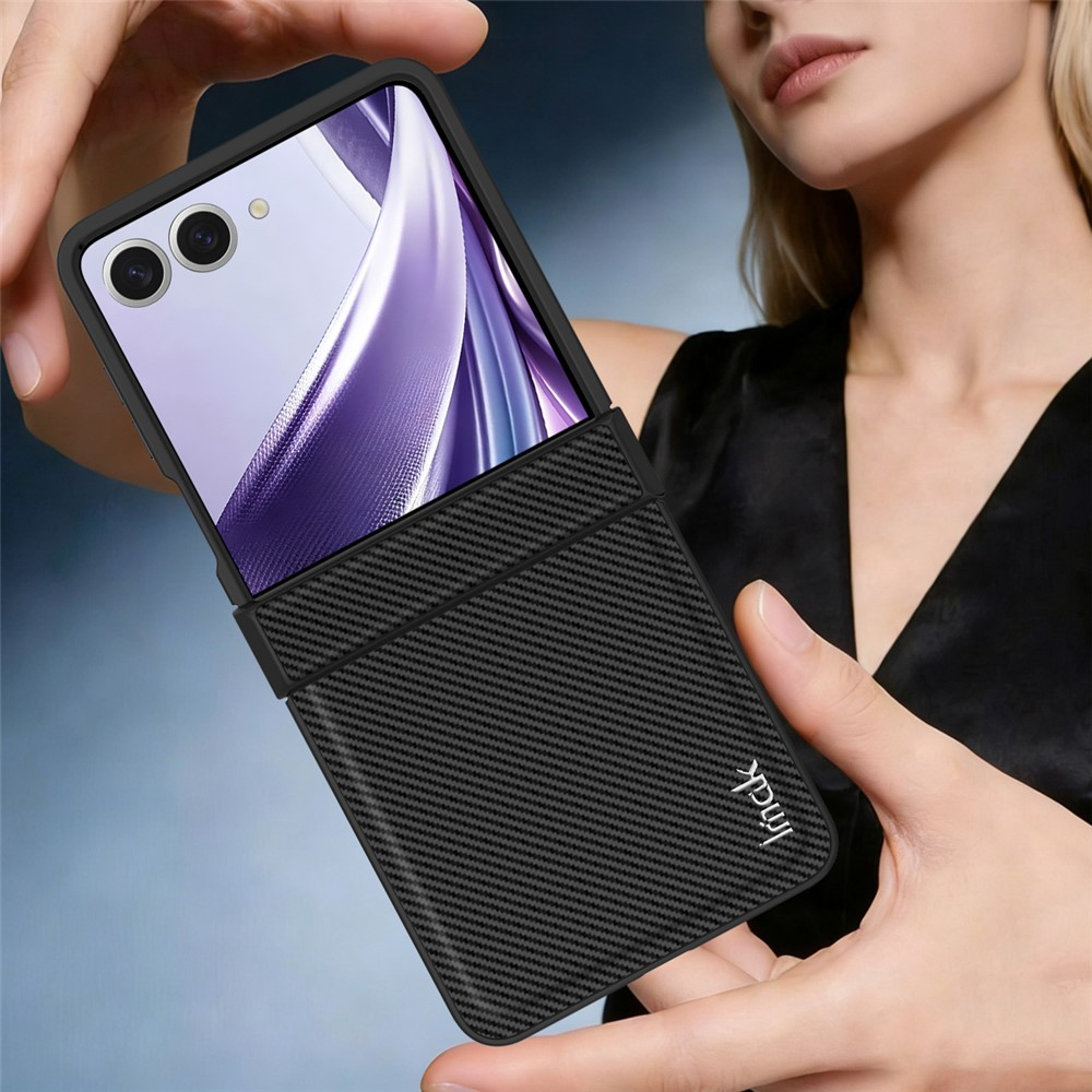 Θήκη για Samsung Galaxy Z Flip8 F776, Imak, Carbon, Μαύρο