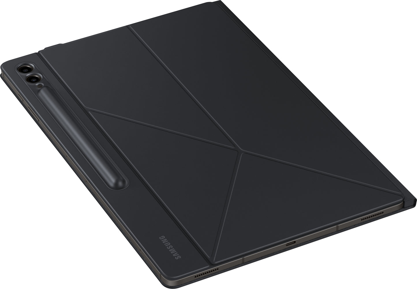Case for Samsung Galaxy Tab S9 Ultra, Smart Book Cover, Black EF-BX910PBEGWW
