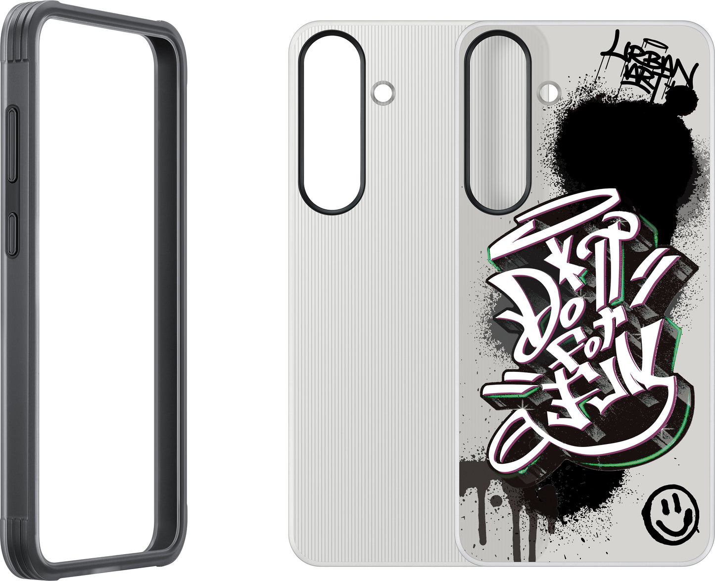 Θήκη για Samsung Galaxy S25+ S936, FlipSuit Rugged Case, Μαύρη EF-JS936CBEGWW