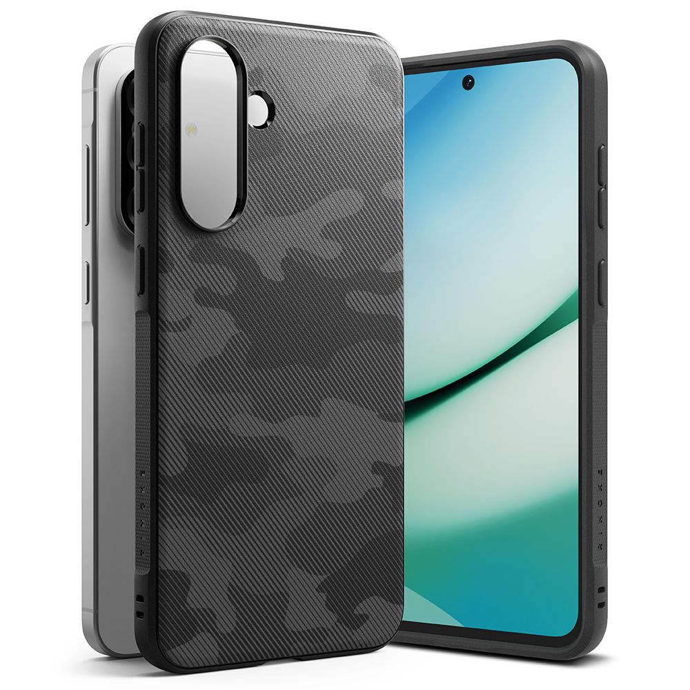 Case for Samsung Galaxy A36 A366, Ringke, Onyx Camo, Black