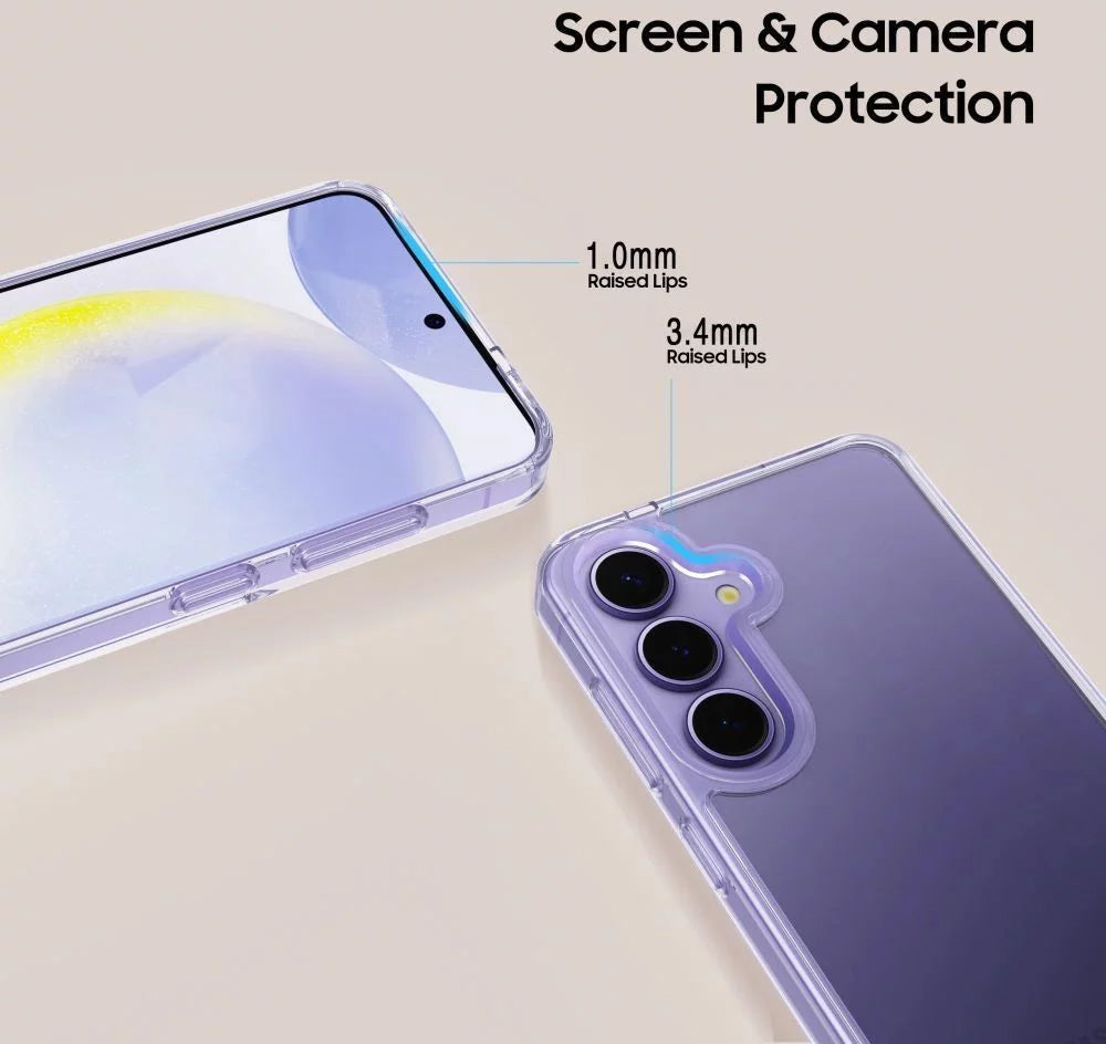 Θήκη για Samsung Galaxy S25 Edge S937, Tech-Protect, Flexair Hybrid, Διάφανη