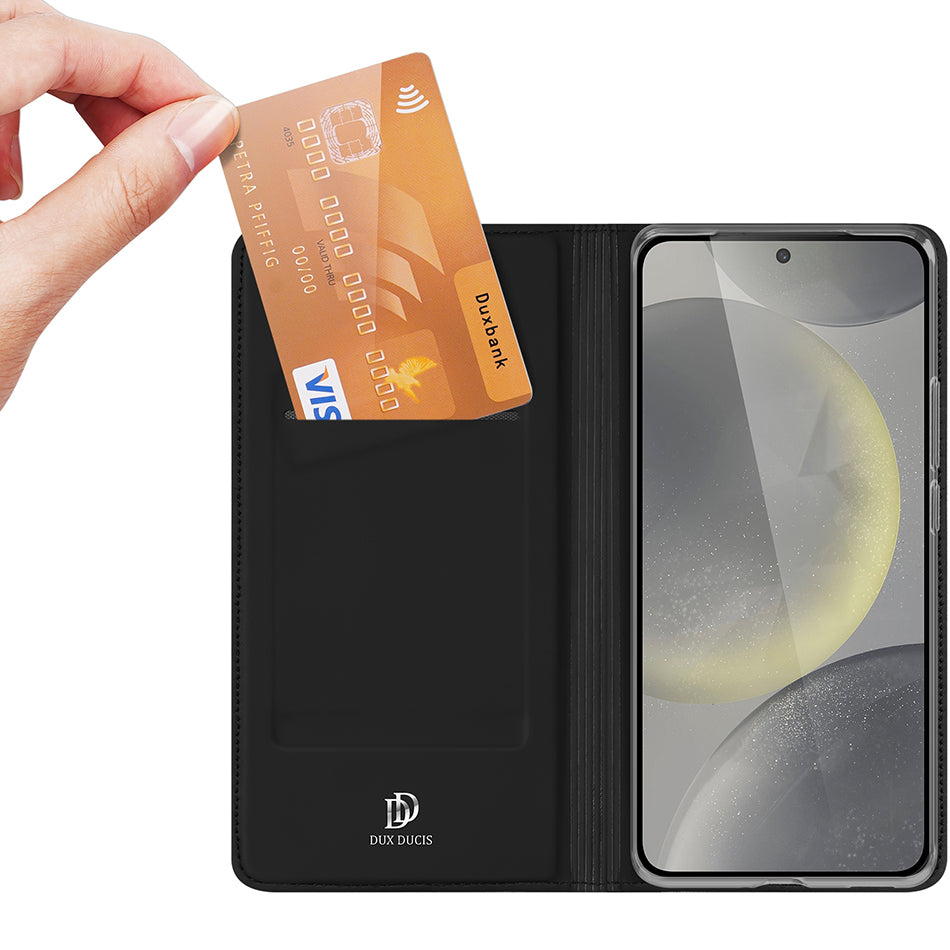 Θήκη για Samsung Galaxy S24 FE S721, DUX DUCIS, Skin Pro, Μαύρη