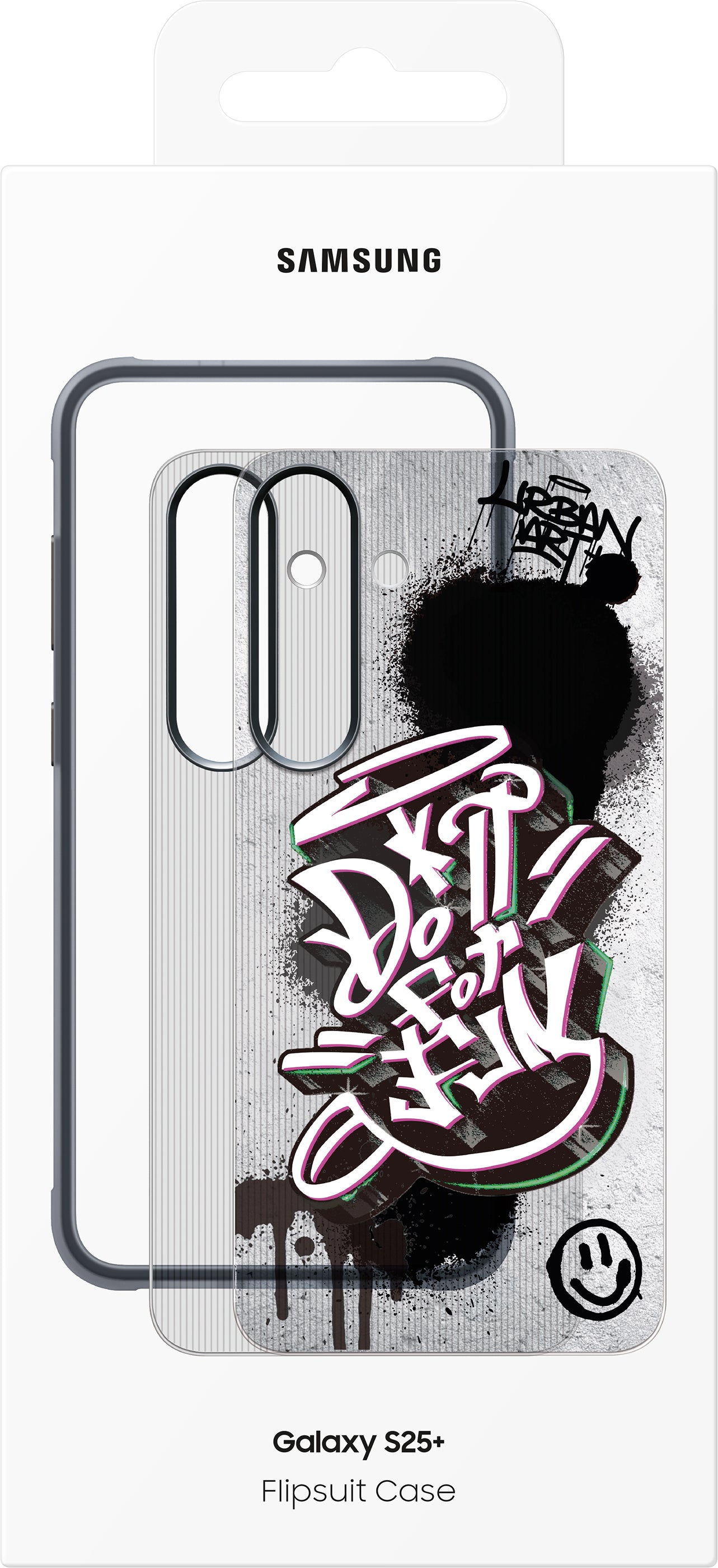 Θήκη για Samsung Galaxy S25+ S936, FlipSuit Rugged Case, Μαύρη EF-JS936CBEGWW
